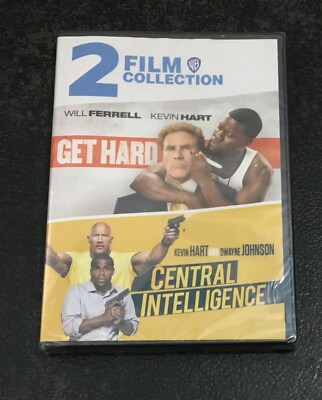 Get Hard / Central Intelligence DVD Will Ferrell  Dwayne Johnson NEW SEALED