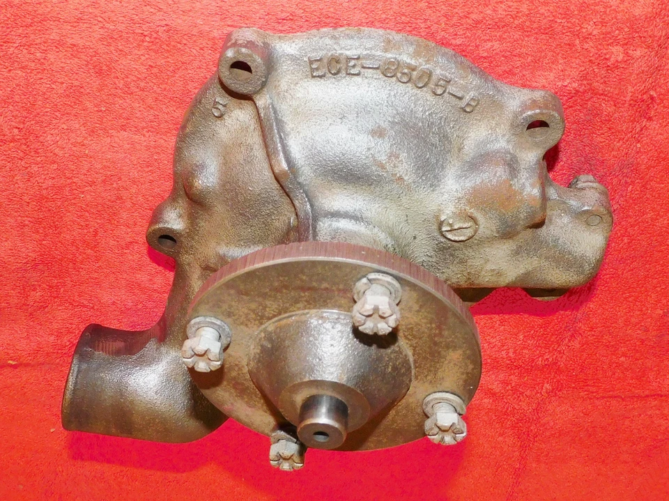 Mercury Monterey Montclair 1957 Reman 312 bomba de agua con ventilador de embrague Power Surge Foto 4 de 4