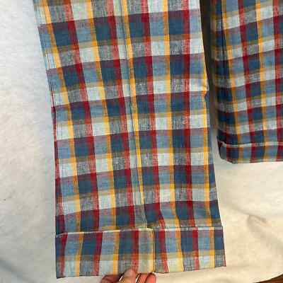 Sutters Mill Vintage 70's? Plaid Bell Bottom Pants Unisex NWOT | eBay