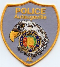 AUTAUGAVILLE ALABAMA POLICE PATCH