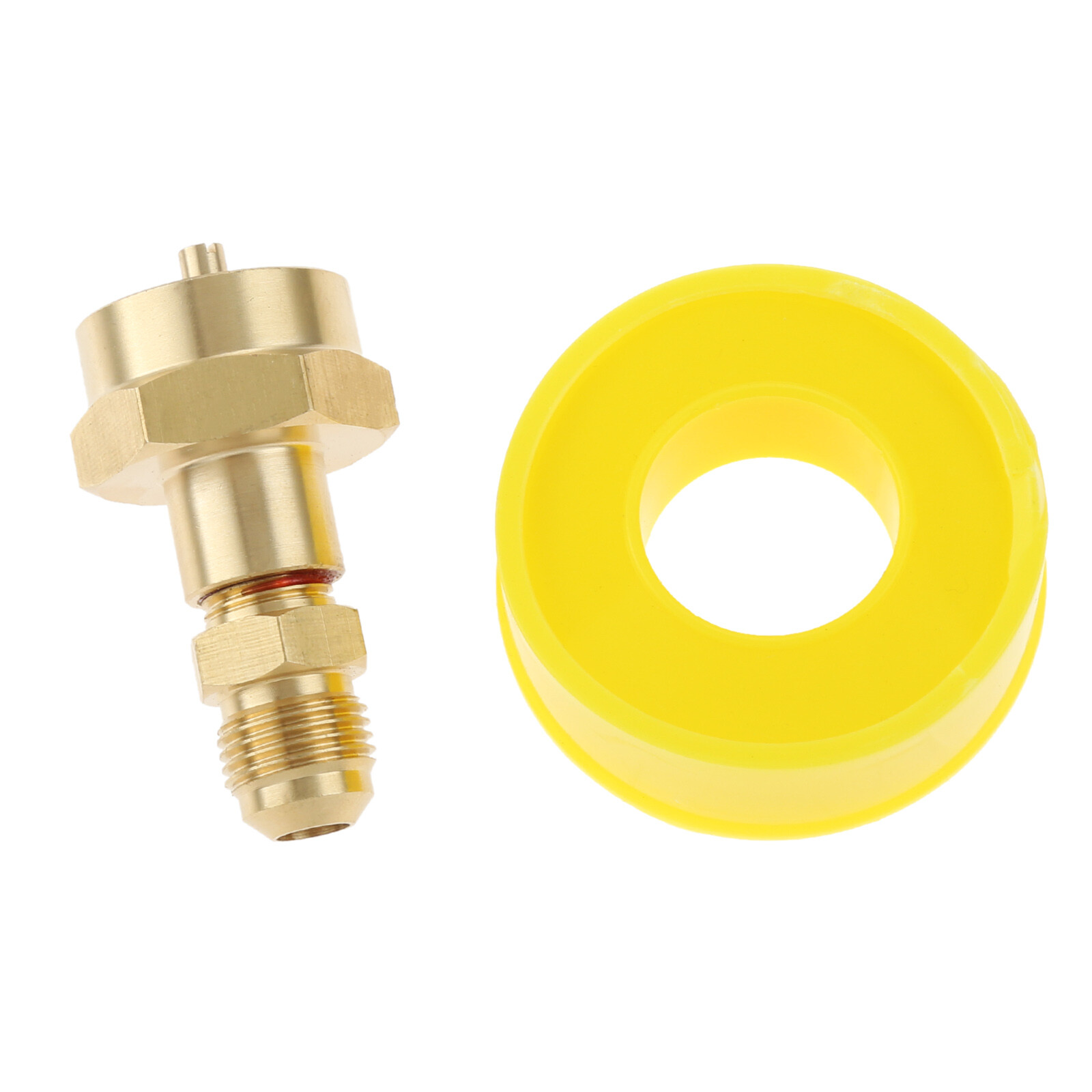 Brass Adapter with 3/8" Male Flare Thread Hook Up High Pressure Extension Hose