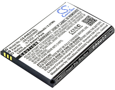 3,7V Akku für Philips Xenium CT311 Premium Cell 1450mAh Li-Ion Neu UK