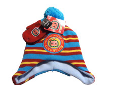 Cocomelon 2 Piece Set Beanie/Mitten Size 18M Boy's Multicolor New Tag
