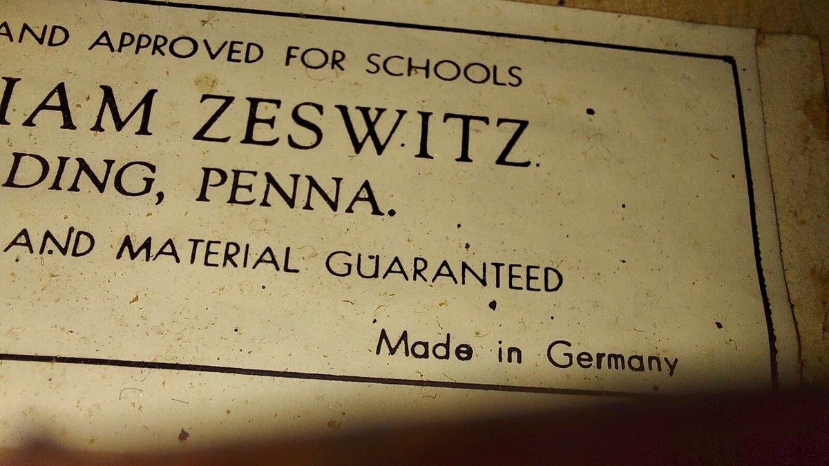 William Zeswitz sized 1/2 violin, Germany, Very Good