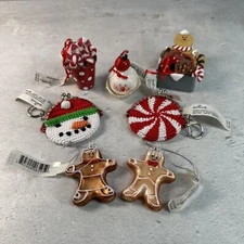 Hallmark Box Of Sweets Ornament LOT