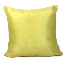 Luxury Silk Cushion Cover 45x45cm / 18x18" Decorative Throw Pillow Case  Zipped