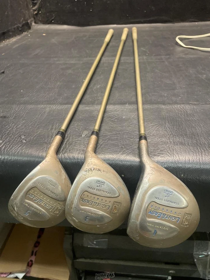 SQUARE TWO LIGHT & EASY OVERSIZE DRIVER/3WOOD/5WOOD SET GRAPHITE SHAFT - Image 2 of 4