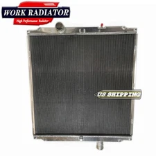 For 2008-2013 Perterbilt 389 386 384 Kenworth T800 W900 T400 Truck 2Row Radiator
