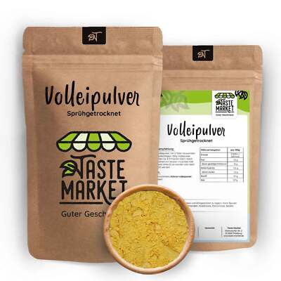 Volleipulver | Vollei Ei Pulver | Sprühgetrocknet | Eiweiß Eigelb | Taste Market