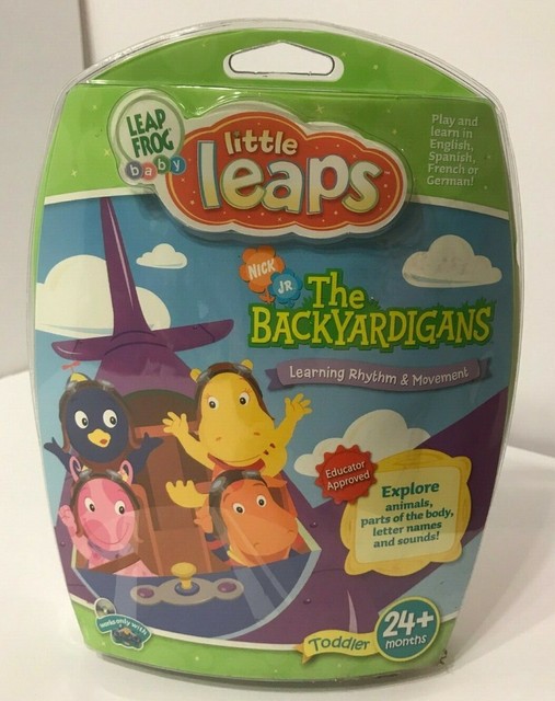 Leap Frog Little Leaps "The Backyardigans Interactive Learning Disc New ...