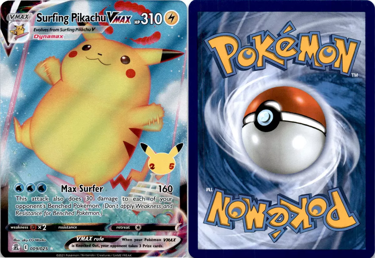 Pikachu vmax dynamax  Cool pokemon cards, Pokemon cards legendary