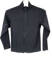 Under Armour Lightweight Jacket Mens Size Medium Black Full Zip Long Sleeve