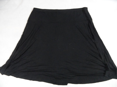 BLUE SEVEN leichter Jerseyrock schwarz 46 TOP KD119