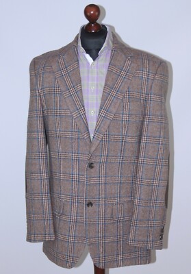 Umberto Rosetti mens suit blazer jacket 100% wool Size 106
