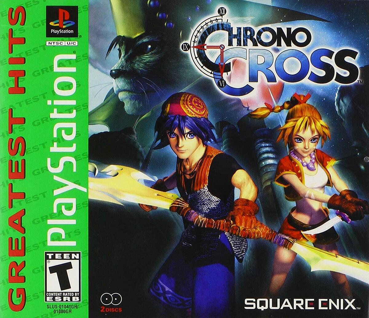 Chrono Cross [Sony PlayStation 1 PS1 Square Enix RPG 40 Characters Retro]  NEW 662248900087