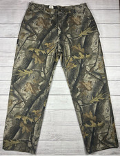 VTG Carhartt Realtree Camo Carpenter Pants 42x34 39X33 Measured Made USA READ