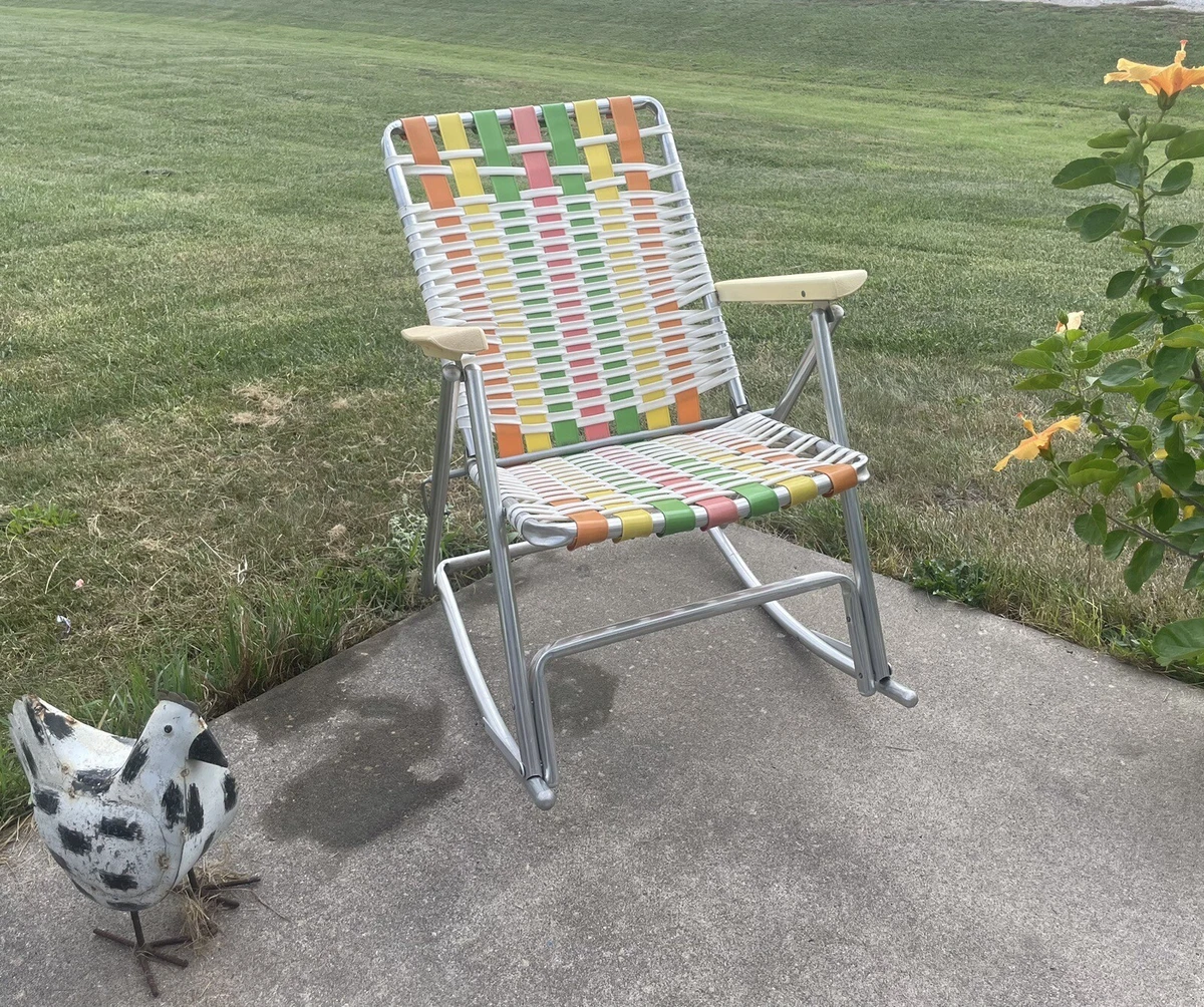Webbed rocking lawn chairs new arrivals