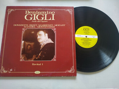 Beniamino Gigli Arie Da Opere 1983 - LP 12 '' vinyl VG/VG
