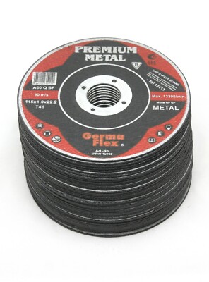 50x Germa Flex Metal Cutting Discs Wheels Ultra Thin 115mm 4.5  