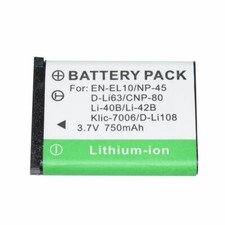 Batteria EN-EL10 ENEL10 per fotocamera Nikon Coolpix S200 S220 S230 S3000 S400
