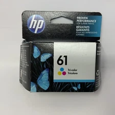 HP 61 Tri Color Ink Cartridge CH562WN DeskJet OfficeJet Envy OEM Genuine