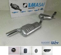 Imasaf ESD Auspuff Endtopf für Fiat Coupe/Lancia Delta II 2.0 16V Turbo +ZubehöR