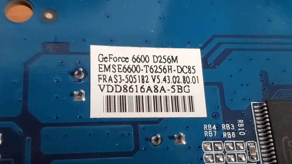 Emprex Nvidia GeForce 6600 256MB DDR Retro Video Card - Image 3 of 4