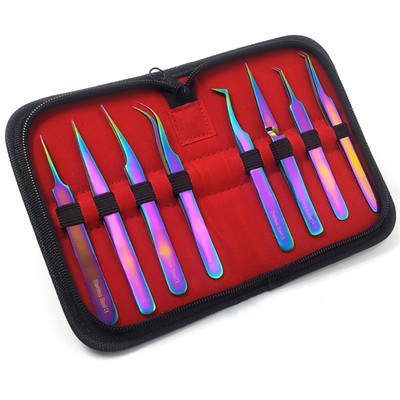 8Pcs Tweezers Stainless Steel for Jewelry & Watch Repairing for Detailed Tasks