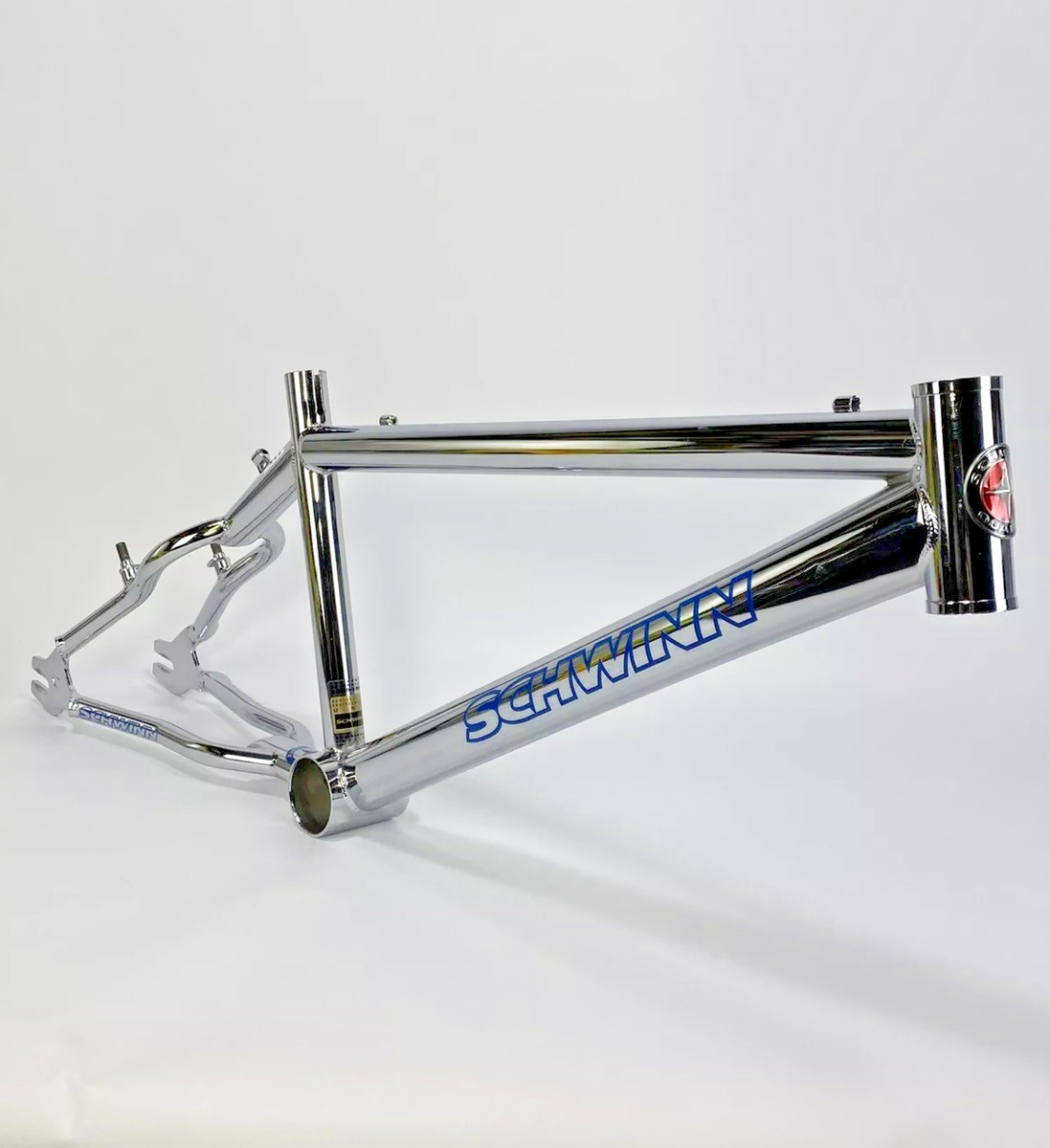 1995 Schwinn XS 20” Vintage Race Frame Old Mid School BMX Chrome
