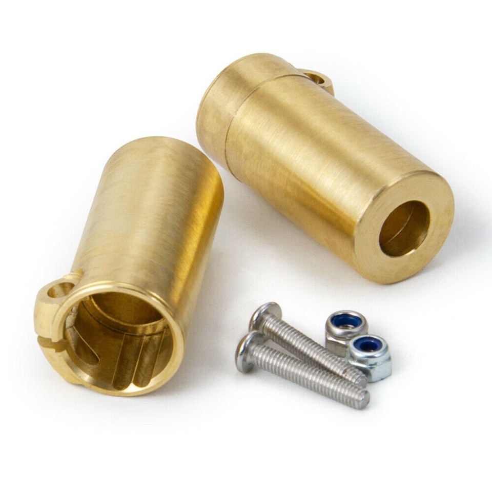 RZXYLRC CNC Aluminum Portal Axles For Axial Capra 1.9 - Front & Rear Offset With Brass Counterweight, 1/10 Scale - View #11