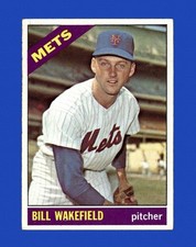 1966 Topps Set-Break #443 Bill Wakefield EX-EXMINT *GMCARDS*