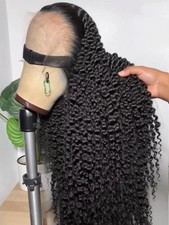 40 46 Inch DeepWave Lace Frontal Wig 13x4 13x6 Hd Curly HumanHair Lace FrontWig