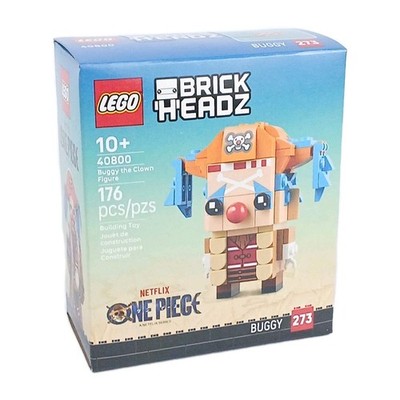 LEGO  BRICKHEADZ Buggy the Clown Figure 176 Piece Building Set 40800