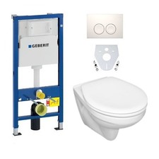 Wand WC Basic-Set mit Geberit Duofix Vorwandelement UD-3