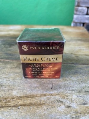 Yves Rocher Riche Crème Anti-Wrinkle Comforting Cream 1.6 fl oz, 2018