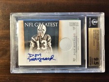 2010 Playoff National Treasures Auto Relic #26 Don Maynard/25 BGS 9.5