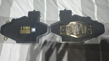 WWE Wrestlemania 41 Golden Mini Title Belt Las Vegas (I Was There) Version