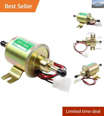 #ad #ad Universal 12V Electric Fuel Pump for Lawn Mower Low Pressure Inline Solution $18.04