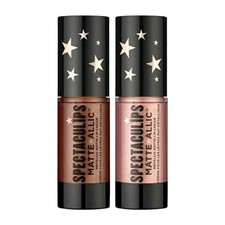 New Bronze Girl Soap & Glory Spectaculips Matte Allic Cosmetic Set Medium In Box