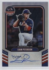 2026 Panini Stars & Stripes Prizm 1/149 Liam Peterson #CNT-LP Auto 0j81