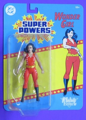 McFarlane SUPER POWERS WONDER GIRL WONDERGIRL WAVE 16 DC UNIVERSE IN HAND 4'' 5''