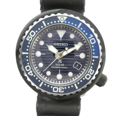 Montre Seiko Prospex Diver Solar V157-0CX0 Blue Dial - Photo 1/4
