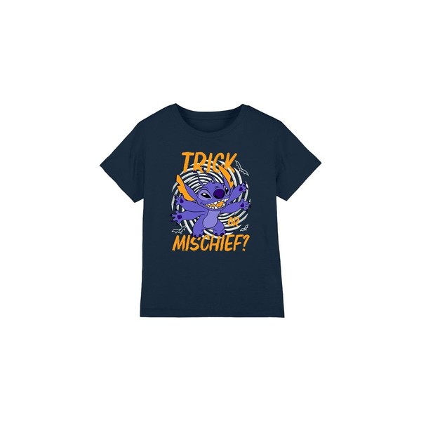 Lilo & Stitch T-Shirt Unisex Kinder Navy 9-10 Jahre Baumwolle-image