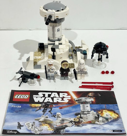 Lego Hoth Attack 75138 Star Wars Complete Set Episode V The Empire Strikes Back