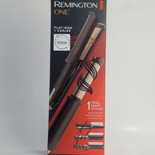 Refurbish Remington ONE Flat Iron Curler 1 1/2 in Ceramic 450 F Auto Off T3110