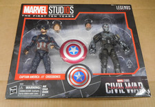 Marvel Legends Studios First Ten Years Civil War Captain America & Crossbones