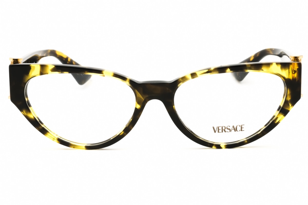 NEW Versace VE3366 5428 Havana 53mm Eyeglasses thumbnail 2