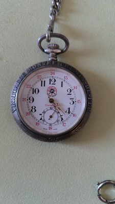 Cortebert Taschenuhr mit Aufzug