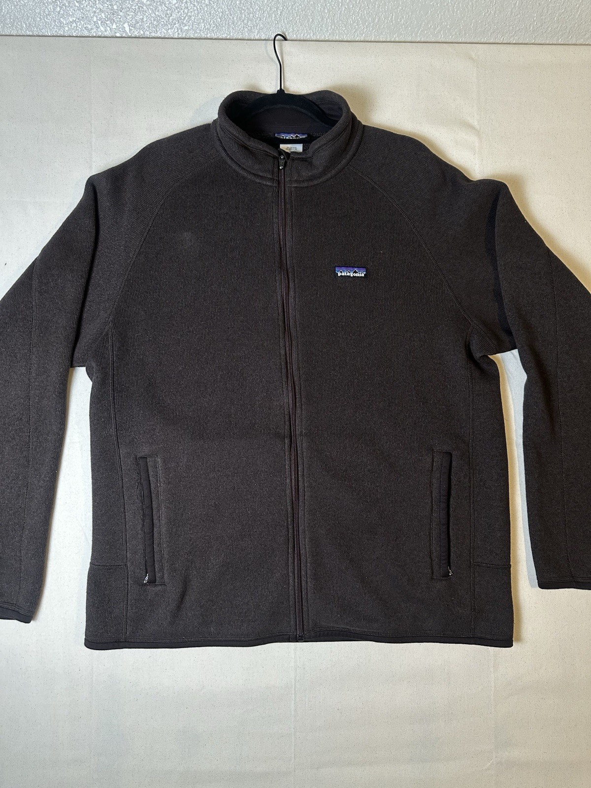 Patagonia Men's XL Brown Fleece Zip-Up Better Sweater Hiking Jacket
