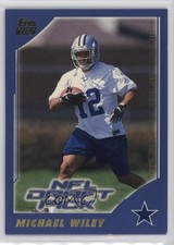2000 Topps NFL Draft Pick Michael Wiley #367 18d9